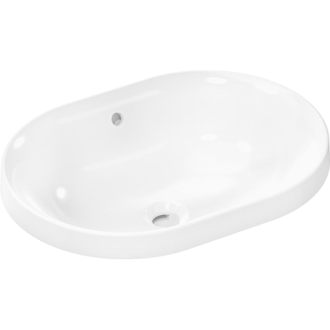 HansGrohe Xuniva U Vasque à poser 550/400 sans trou pour robinet avec trop-plein SW962938