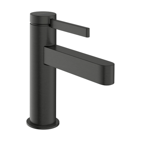 Hansgrohe Finoris fonteinkraan - zonder waste - brushed black chrome (zwart) SW1388194