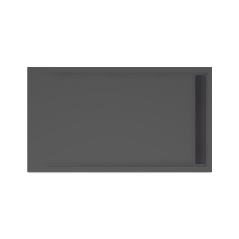Xenz Easy Tray receveur de douche - 140x80x5cm - acrylique - sans cache-caniveau - ebony SW379221