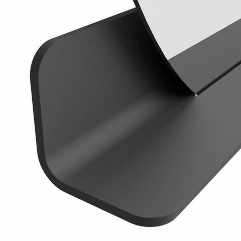 Mondiaz SPOT miroir – Ø 110 cm – avec tablette – Dark grey (gris) SW1235519