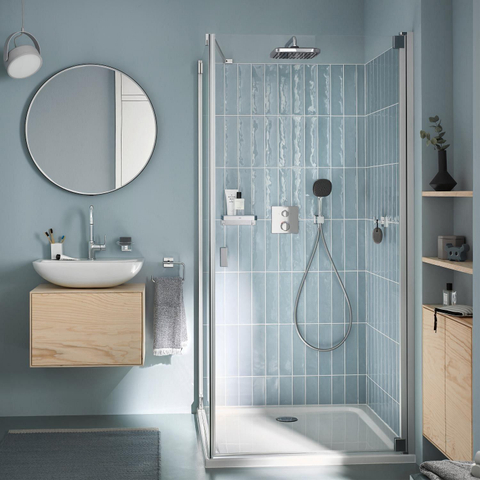 Grohe QuickFix Precision Thermostat Perfect Inbouw Douchesysteem - Vitalio Comfort 250 hoofddouche - chroom SW1120187