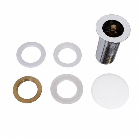 FugaFlow Eccelente Anta Verlengde Afvoerplug - solid surface - wit mat SW1587822
