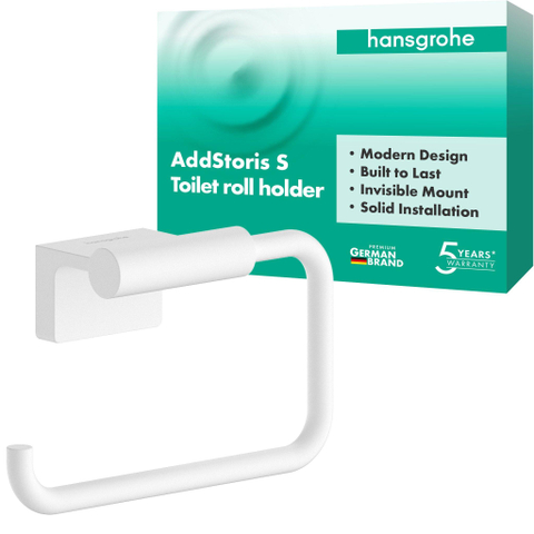 Hansgrohe AddStoris S closetrolhouder zonder klep mw SW1567166
