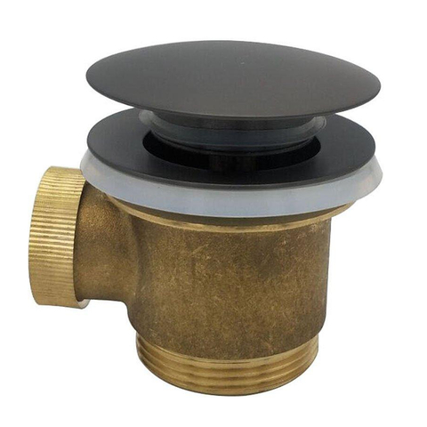 Wiesbaden Caral bonde clic clac évacuation pour baignoire îlot 1 1/2" gunmetal SW523974