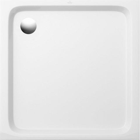 Villeroy & Boch O.novo Receveur de douche carré 80x80x6cm acrylique anti-dérapant blanc alpin SW74529