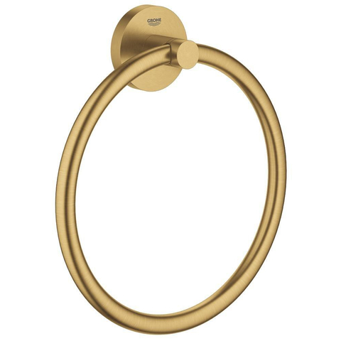Grohe Essentials Handdoekring - 18cm - rond - brushed cool sunrise (goud) SW98949