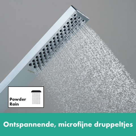 Hansgrohe Pulsify e Staaf - handdouche 100 - 1jet - ecosmart - hoogglans chroom SW918083