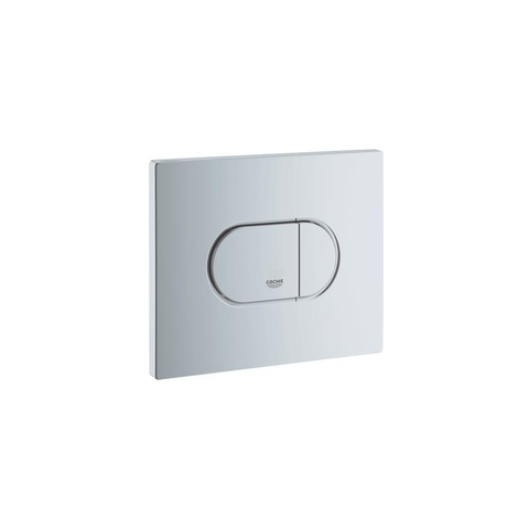 GROHE Arena Cosmopolitan wc bedieningsplaat horizontaal mat chroom 0729244