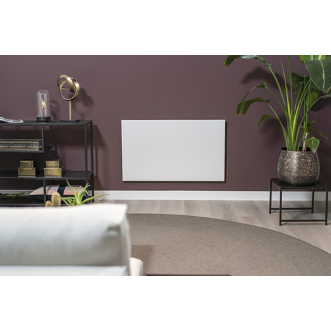 Eurom Mon Soleil 601 Wifi Chauffage infrarouge 100x60x5cm 600watt Métal Blanc SW481881
