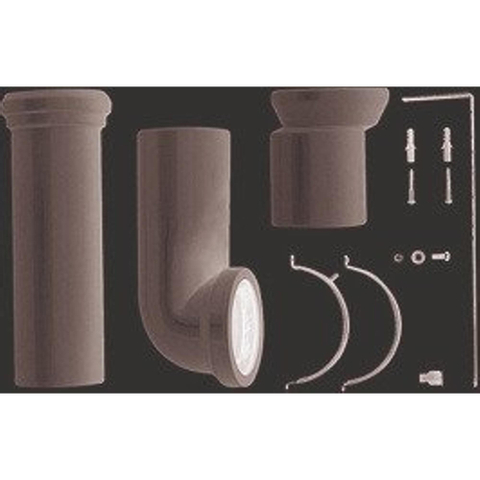 Duravit Vario afvoer - voor horizontaal en verticaal aansl.7-24 cm - wit 0293709