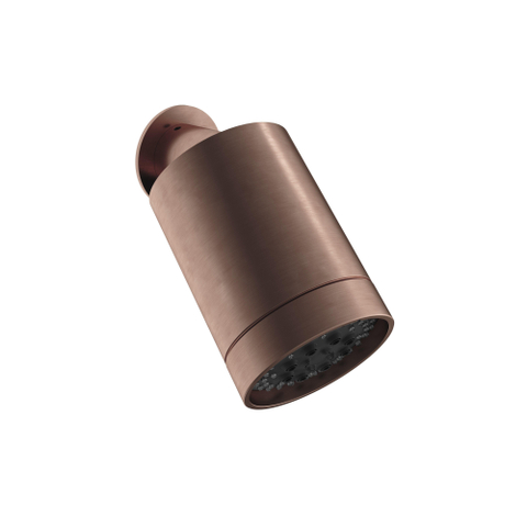 Hotbath Cobber Beam - 3 standen - hoofddouche met muurbevestiging BCP - PVD - geborsteld koper SW799345