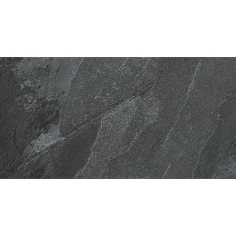 Ceralto Valerio Mosaic Carreau de sol - 29.7x59.7cm - 9.0mm - rectifié - Coal SW1175142