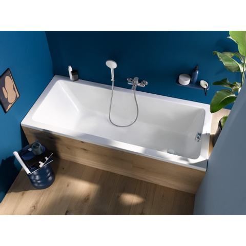 Duravit No.1 baignoire encastrée 170x70cm acrylique blanc SW723769