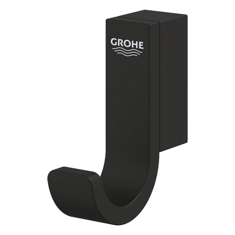 Grohe Selection Handdoekhaak - enkel - phantom black (zwart) SW901384