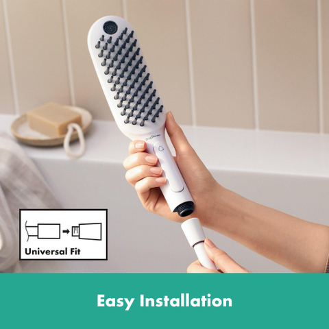 Hansgrohe Dogshower Handdouche - voor de hond - 150 - 3jet - met massagenoppen - mat wit SW651075