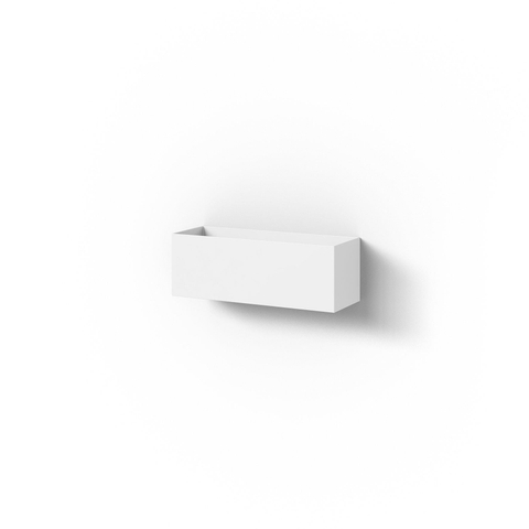 Looox Colour shelf box Special BoX rechthoek 30x10x10cm wit OUTLETSTORE STORE34146