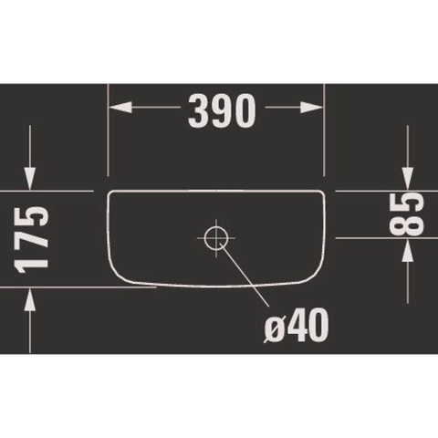 Duravit D-code Reservoir - 390x375x175mm - dualflush - met binnenwerk - wit 0315246