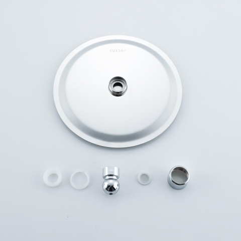 Adema Sparkle 2.0 douche de tête - 20cm - rond - 1 jet - chromé SW696254