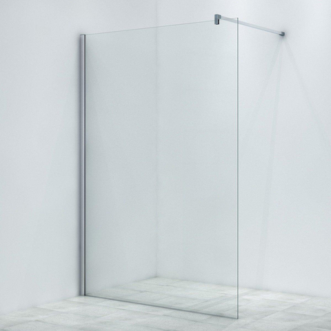 Saniclass Bellini Inloopdouche - 180x200cm - helder glas - chroom SW358003