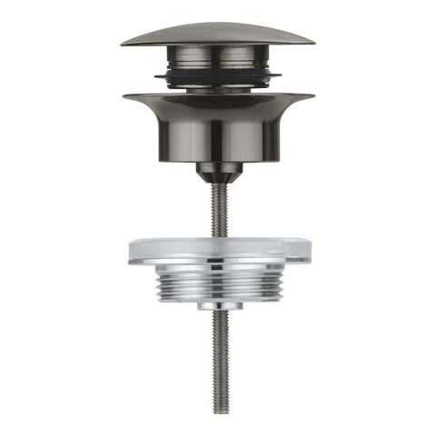 Grohe Afvoergarnituur - push-open - brushed hard graphite (antraciet) SW228381