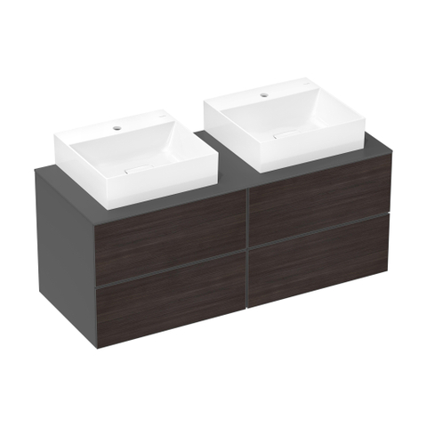 HansGrohe Xevolos E lave-mains 500/480 avec trou pour robinet sans trop-plein, SmartClean SW995485