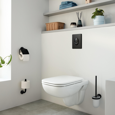 GROHE Start porte-balai WC - rond - mural - sans couvercle - noir mat SW924759