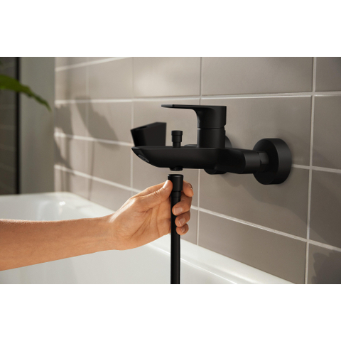 Hansgrohe Rebris E inbouw badmengkraan mat zwart SW1567363