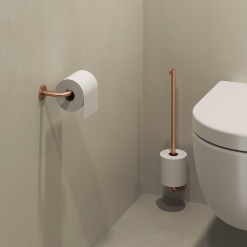 Clou Kaldur porte-rouleaux de réserve pour 3 pièces bronze brossé PVD SW917348