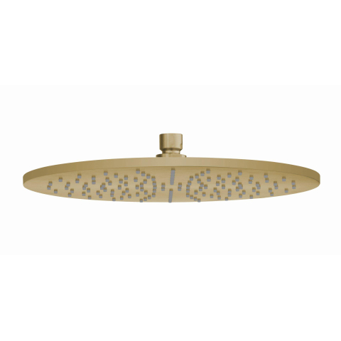 Crosswater 3ONE6 Hoofddouche - 30cm - gecoat messing geborsteld (goud) SW928127