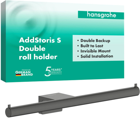Hansgrohe AddStoris S dubbele closetrolhouder BBC SW1567109