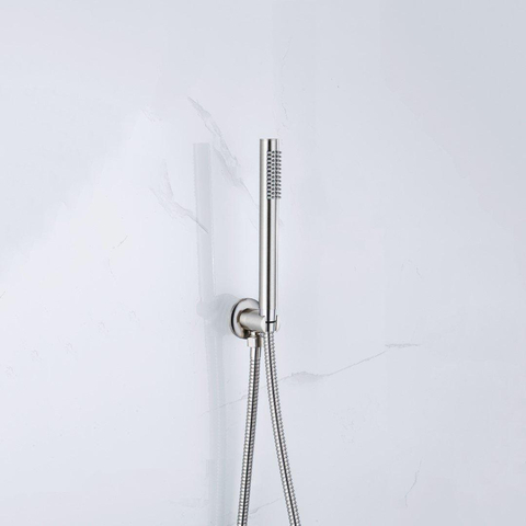 Fortifura Calvi doucheslang - 150cm - metaal - PVD - RVS geborsteld SW767377