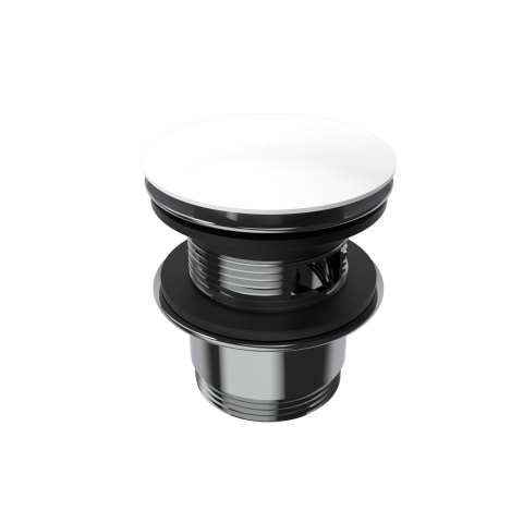 Arcqua Arcqua bonde pop-up baignoire 1 1/2 avec trop-plein brillant blanc SW1080025