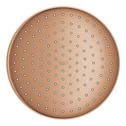 GROHE Tempesta 250 regendoucheset - 25cm - 38cm - rond - geborsteld warm sunset (koper) SW1587928