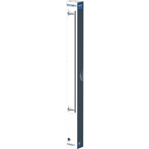 Duravit Starck T Handdoekhouder - 81cm - mat zwart SW297082