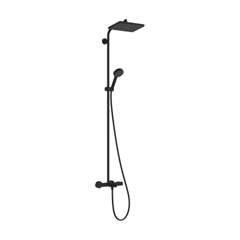 Hansgrohe Activera Q Showerpipe 290 met badthermostaat Ecostat Fine mat zwart SW1566681