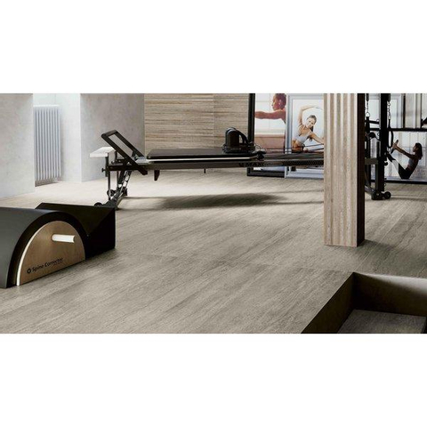 ÉCHANTILLON Ceralto Tavola Marble Carrelage sol et mur 60x120cm 10mm rectifié R10 grès cérame Greige SW914543