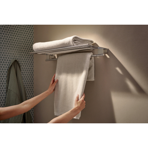 Hansgrohe AddStoris S handdoekrek met handdoekhouder chroom SW1567153