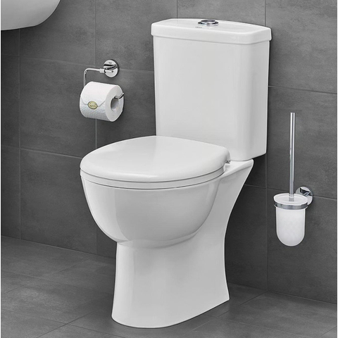 Grohe Bau WC-pack - diepspoel - PK - met keramisch reservoir - closetzitting met deksel en softclose - wit SW197223