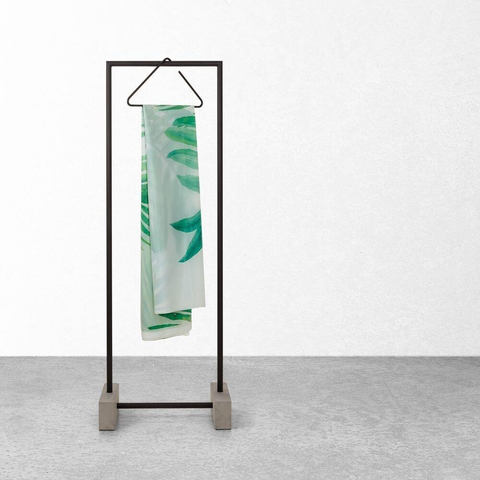 Sealskin Leaves Rideau de douche 180x200 cm PEVA Vert / Blanc SW699495