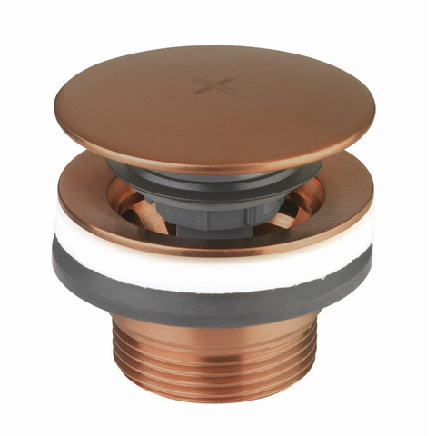Crosswater MPRO Klikwaste - 6.3cm - 1/4" - gecoat geborsteld brons SW927830