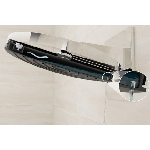 Hansgrohe Pulsify s Showerpipe - 260 - 1jet - ecosmart - met ShowerTablet - select - 400 - hoogglans chroom SW651079