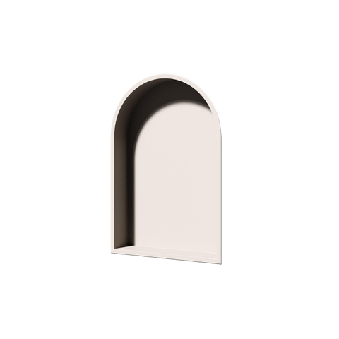 Looox Storage collection Inbouwnis - 32x47x7cm - toog - matt off-white SW1444048