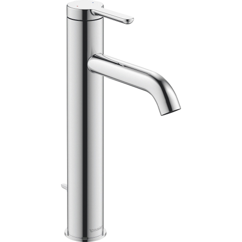 Duravit C.1 Wastafelmengkraan - met waste - l-size - hoogglans chroom SW420681