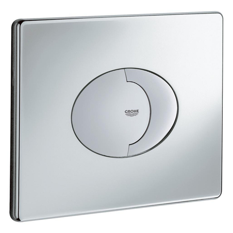 Grohe Bedieningsplaat - dualflush - horizontaal - chroom 0729124