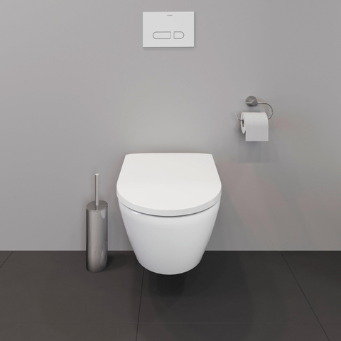 Duravit D-neo Wandclosetpack - met wandcloset - compact - diepspoel - rimless - 37x48x40cm - met verdekte bevestigigng - softclose - wit SW710694
