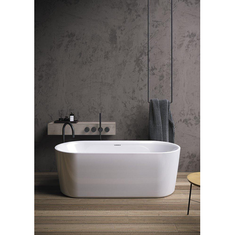 Baignoire îlot Riho Modesty 170x76cm Acrylique blanc SW523341