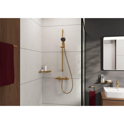 Hansgrohe Unica set de douche - 90cm - brushed bronze SW1566553