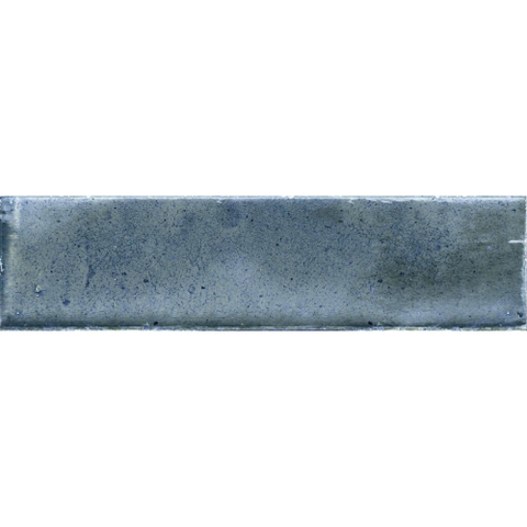 SAMPLE Terravito Giavelo wand- en vloertegel - 6x24.6cm - 8.4mm - Rechthoek - Overig - glans groen - Turquoise SW1601992