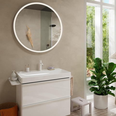 Hansgrohe Tecturis S Mitigeur lavabo - vidage à tirette - bec 11.6 cm - mat blanc SW918694