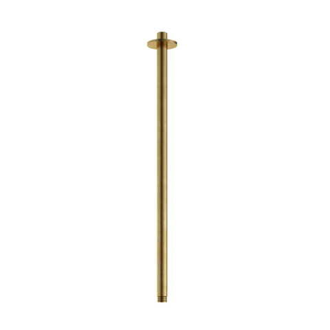 Hotbath Archie Plafondbuis - 50cm - PVD - geborsteld messing (goud) SW798926